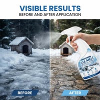 Outdoor Ice and Snow Melting Spray