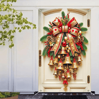 Christmas Bell Door Curtain