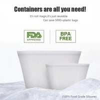 Multifunction Zip Lock Leakproof Containers