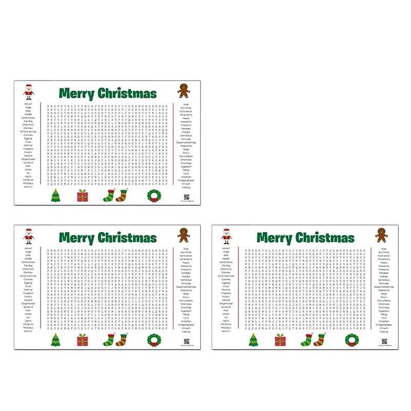 Word Fill-in Puzzle Poster