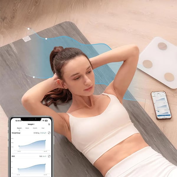 Sakerplus Intelligente Körperfettwaage