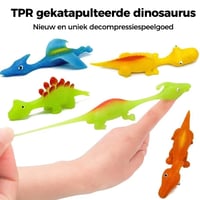 Katapult Dinosaurus Vingerspeelgoed (10st)