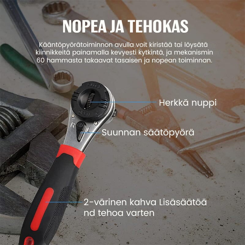 Säädettävä räikkäavain
