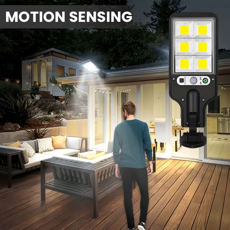 Solar Powered Street Light with Remote Control