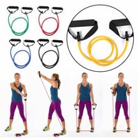 Weerstandsbuis met dubbele toon Zware kwaliteit oefenband voor stretching