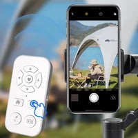 9-Key Smartphone Bluetooth Remote Controller