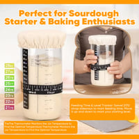 Sakerplus® Sauerteig-Backzubehör Starter-Set