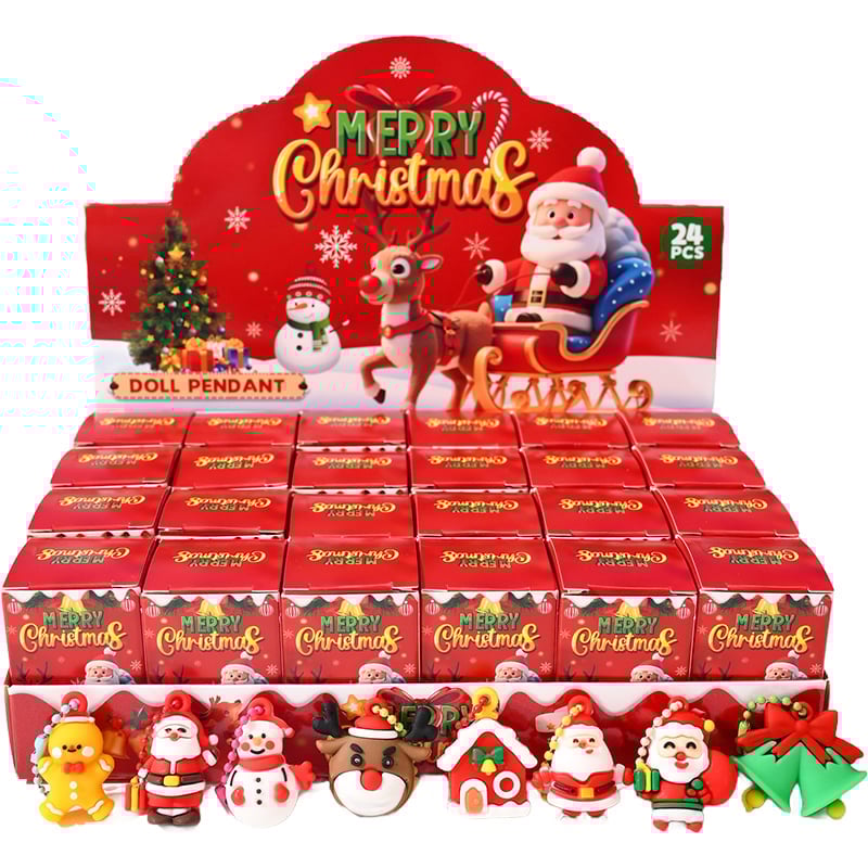 Süße Weihnachts-Blindbox-Anhänger