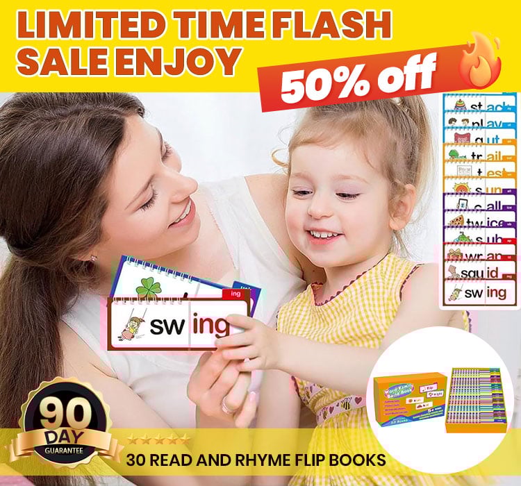 30 Read and Rhyme Flip Books Checkout
