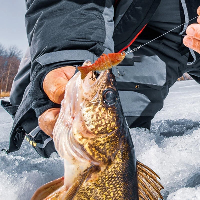 Multi-segmented Fish Swimbait Lure Set