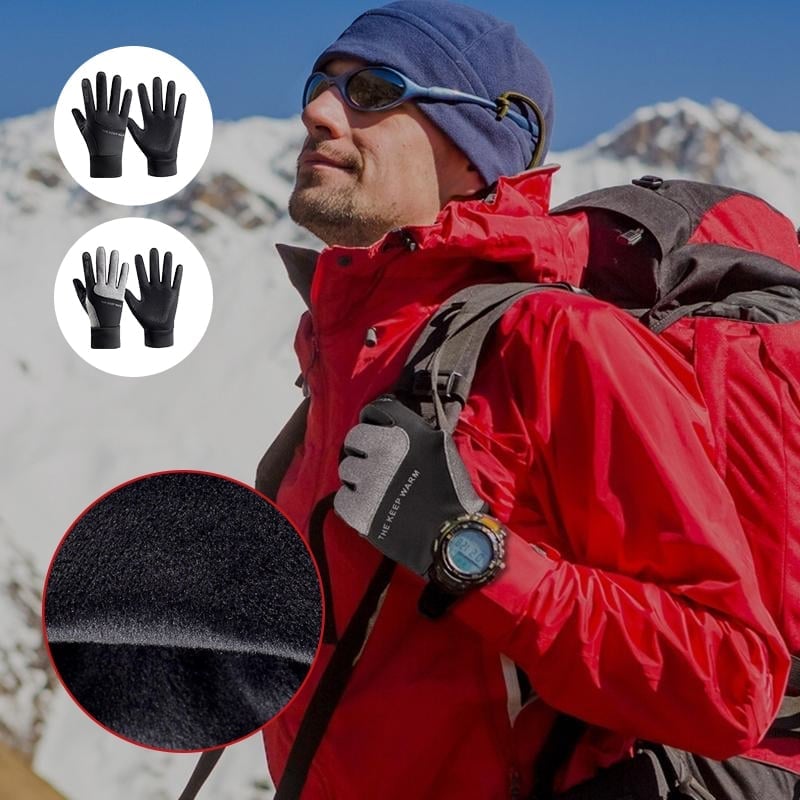 Thermo-Sport-Handschuhe Winddicht & Touchscreen-fähig