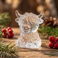 Mini Highland Cow Ice Cube Mold