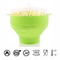 Silikon Popcorn Schüssel