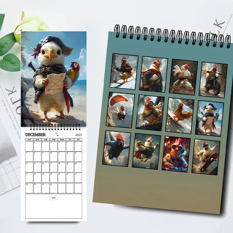 2025 Funny Cock Imitation Calendar