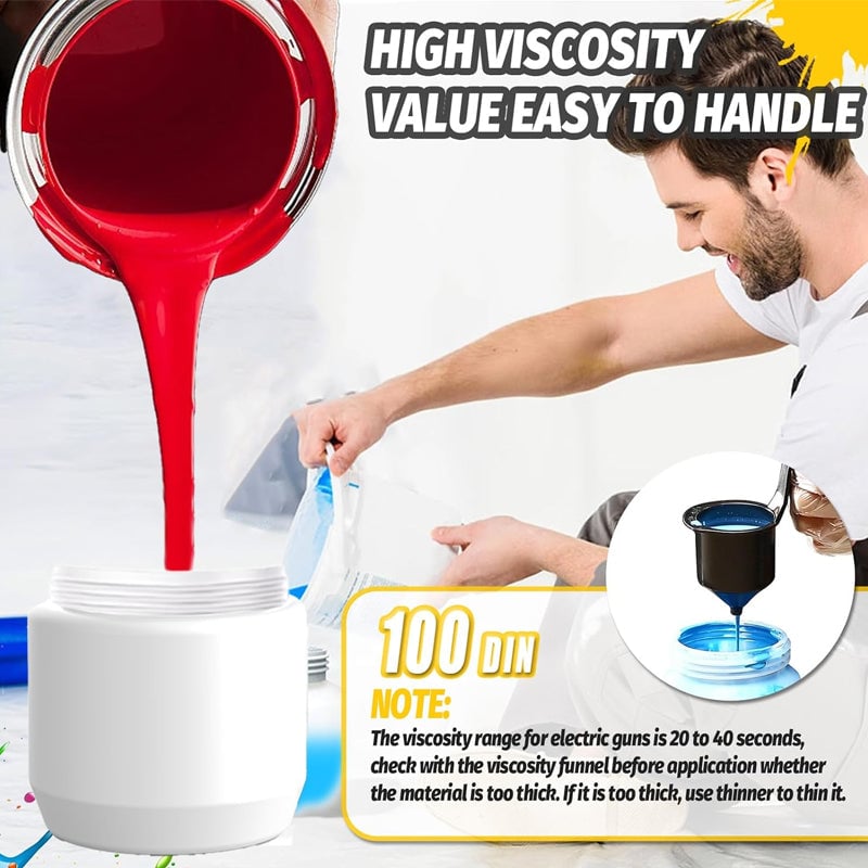 Removable electric paint gun