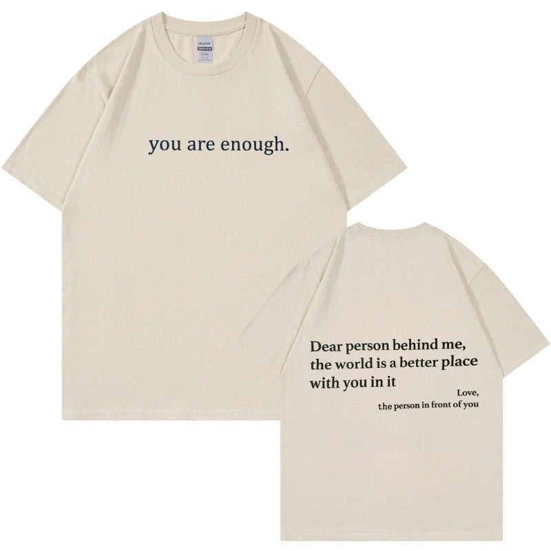 'Dear Person Behind Me' Unisex T-skjorte