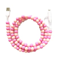 Kreatives Perlen-2-in-1-Datenkabel