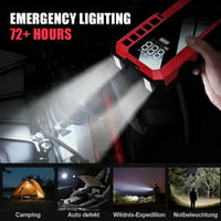 3-in-1 Emergency Jump Starter & Compressor System