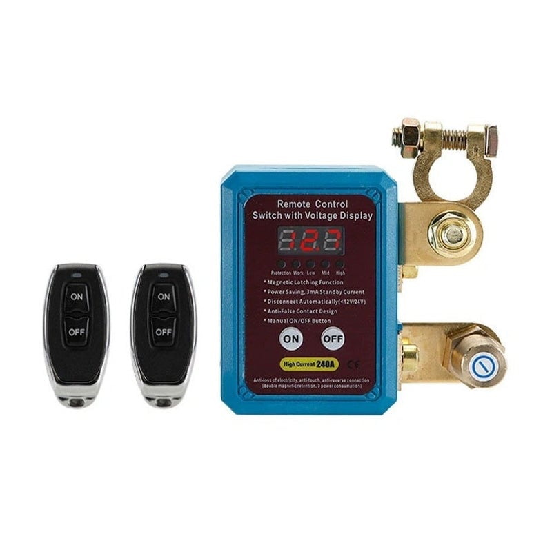 High-Current Smart Battery Disconnect Switch