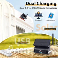 Solar Magnetic HD Car Camera