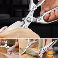 ✨ Kitchen Scissors All Purpose - Stainless Steel Kitchen Shears