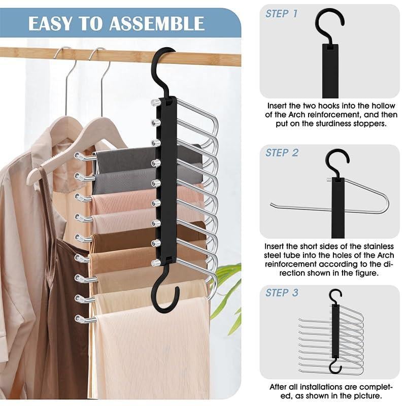9-Layer Pants Hanger