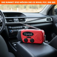 Mini Notfall-Kurbelradio
