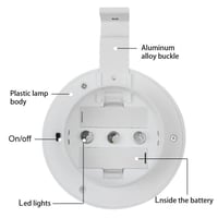 Solar powered gutter lights(2PC)