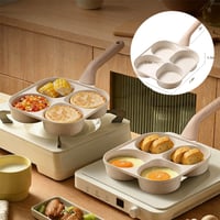 Thickened Deepened Four-hole Egg Frying Pan