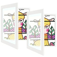 Kids Art Frames White* 2pcs