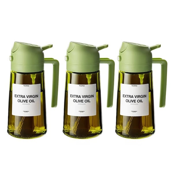 Sakerplus 2-in-1 Glass Oil Sprayer and Dispenser