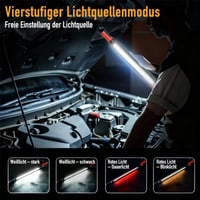 Magnetische, wiederaufladbare LED-Arbeitsleuchte