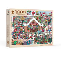 Christmas Shop (wooden puzzle-Without blind box)
