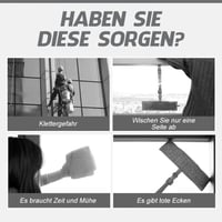 Doppelseitiger magnetischer Fensterreiniger