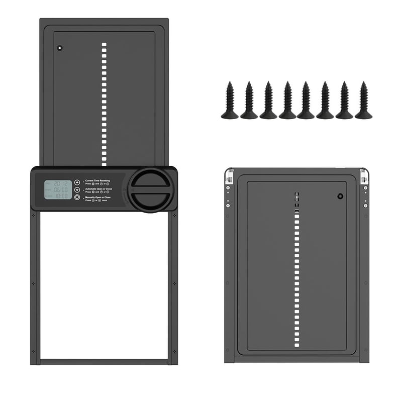 Sakerplus Automatic Chicken Coop Door Solar Powered