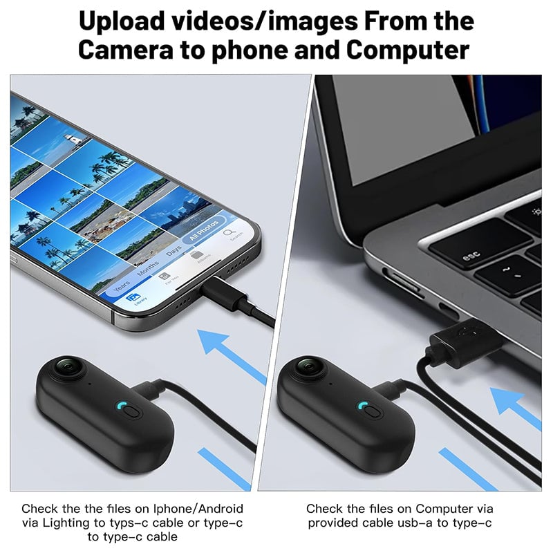 Sakerplus Magnetic FHD Action Camera