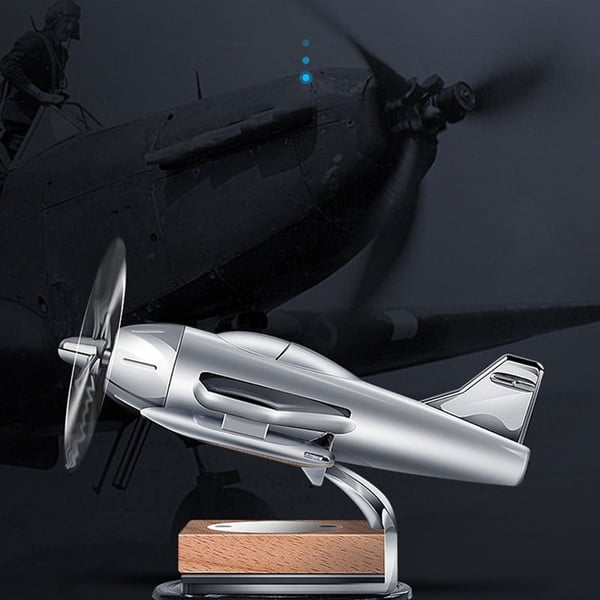 Aromaterapia per auto con aeroplano solare
