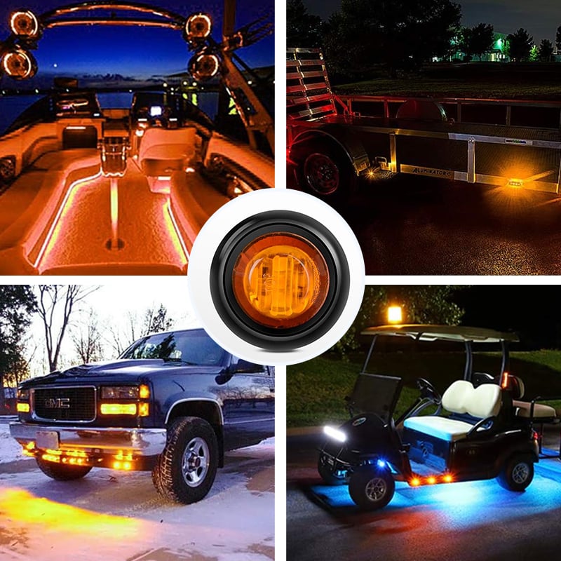 LED Mini Round  Indicator Lights