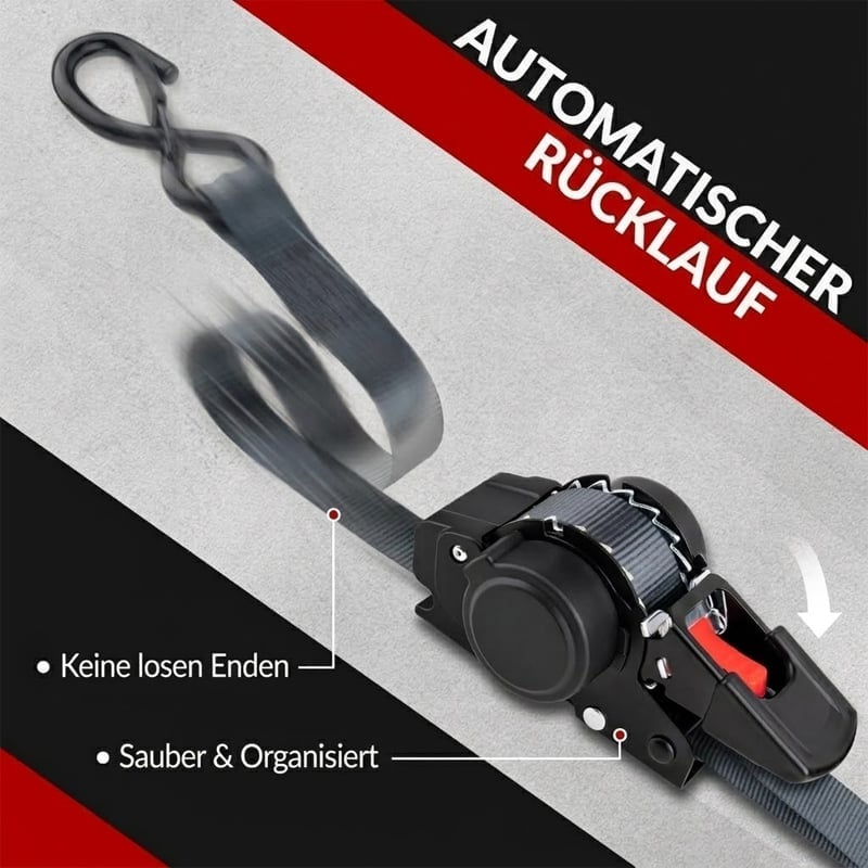 Retractable Tie-Down Straps
