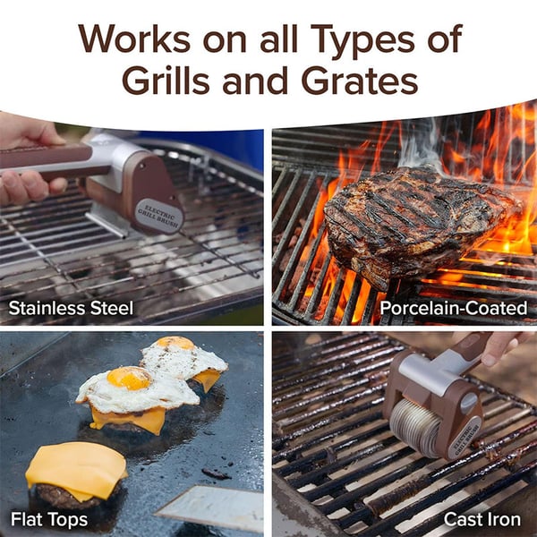 Electric Bristle Free Grill Cleaner 