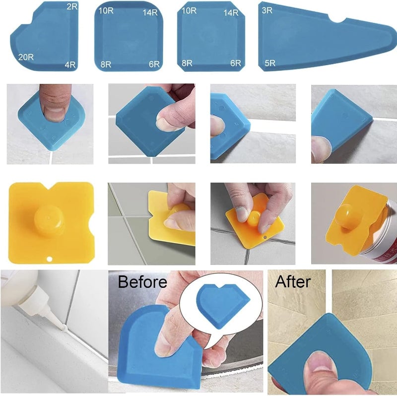 5-in-1 Silicone Caulking Tool