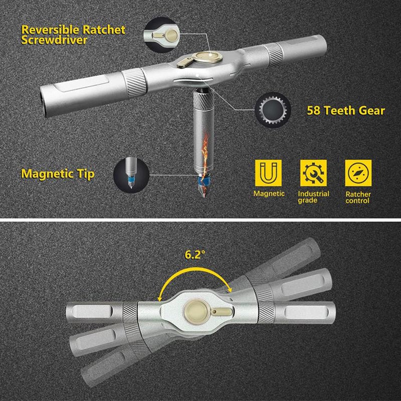 Ratchet 24-in-1 Screwdriver Set