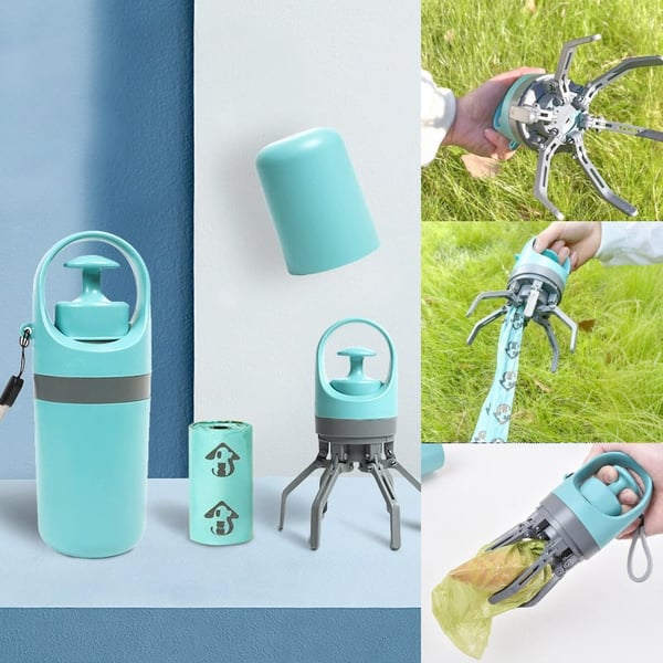 Six-Claw Pet Poop Picker Tool