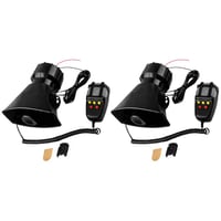 7 Tone Sound Mic PA Speaker Car Horn
