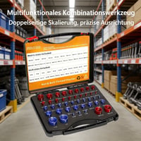 Gewindeprüfer-Set aus Aluminium