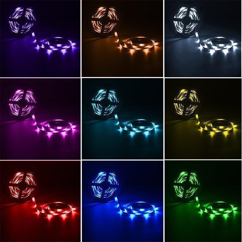 Farbwechsel bunte 3528 RGB LED-Lichtstreifen mit Fernbedienung