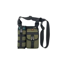 Sacs imperméables de fronde de bandoulière de poitrine de camping avec le support de bouteille d'eau