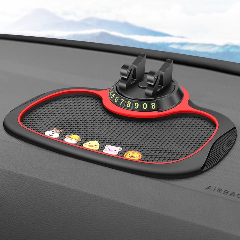 🚗Support de téléphone automatique de tapis antidérapant de voiture multifonction🚗