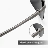 Polariserte fargeskiftende solbriller