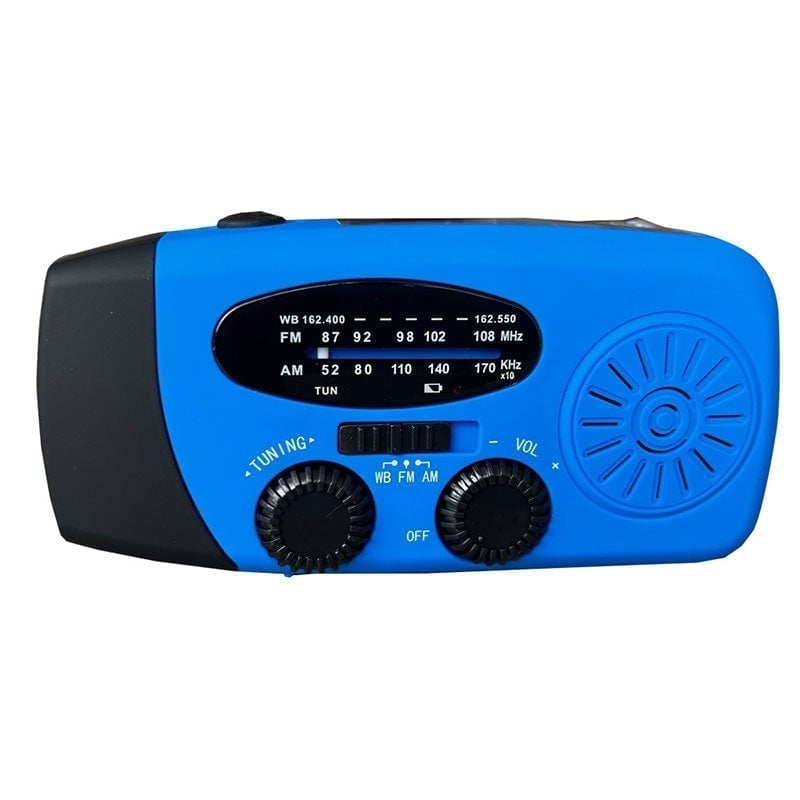 Sakerplus® Hand Crank Emergency Radio